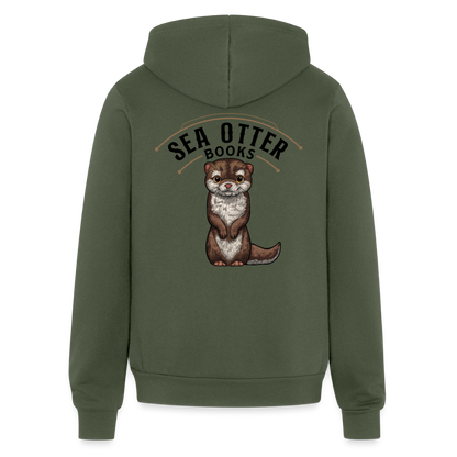Sea Otter Books Hoodie - military green