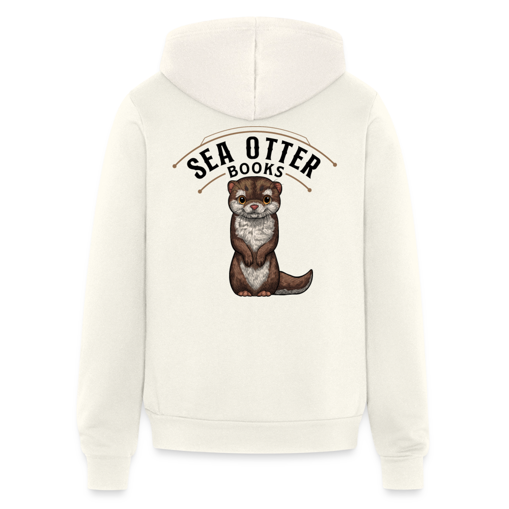 Sea Otter Books Hoodie - vintage white