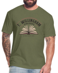 TWP Fitted Cotton/Poly T-Shirt - heather military green