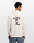 Sea Otter Books Hoodie - vintage white