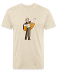 Opera Andy Fitted Cotton/Poly T-Shirt - heather cream