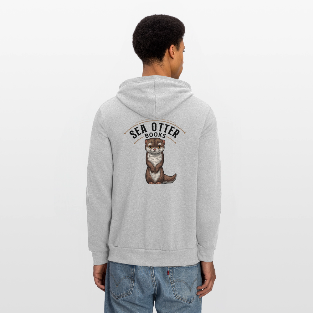 Sea Otter Books Hoodie - heather gray