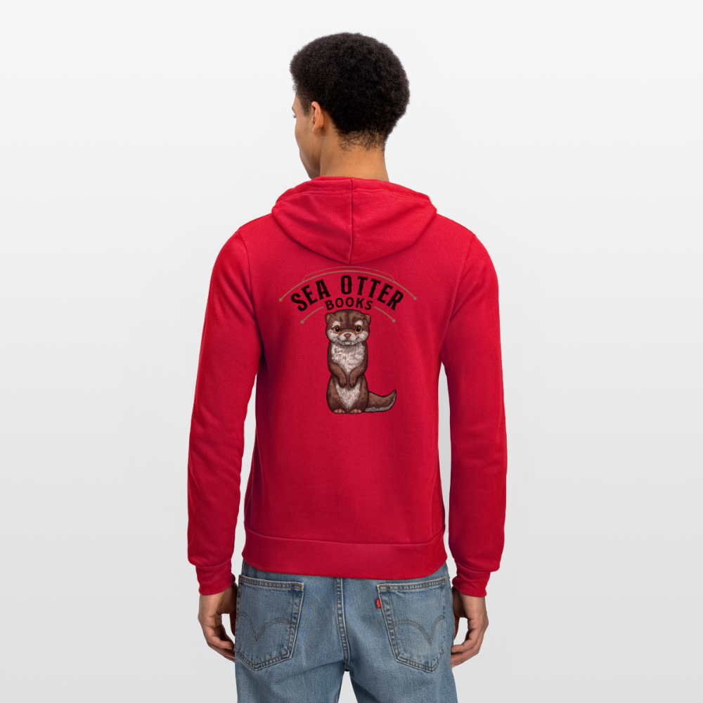 Sea Otter Books Hoodie - red