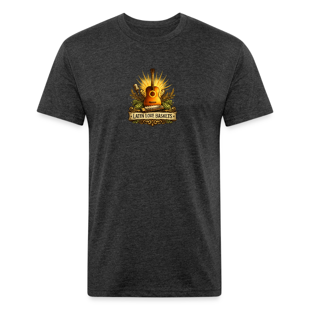 Latin Love Baskets T-Shirt - heather black