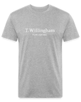 T. Willingham Publishing Standard Logo - heather gray