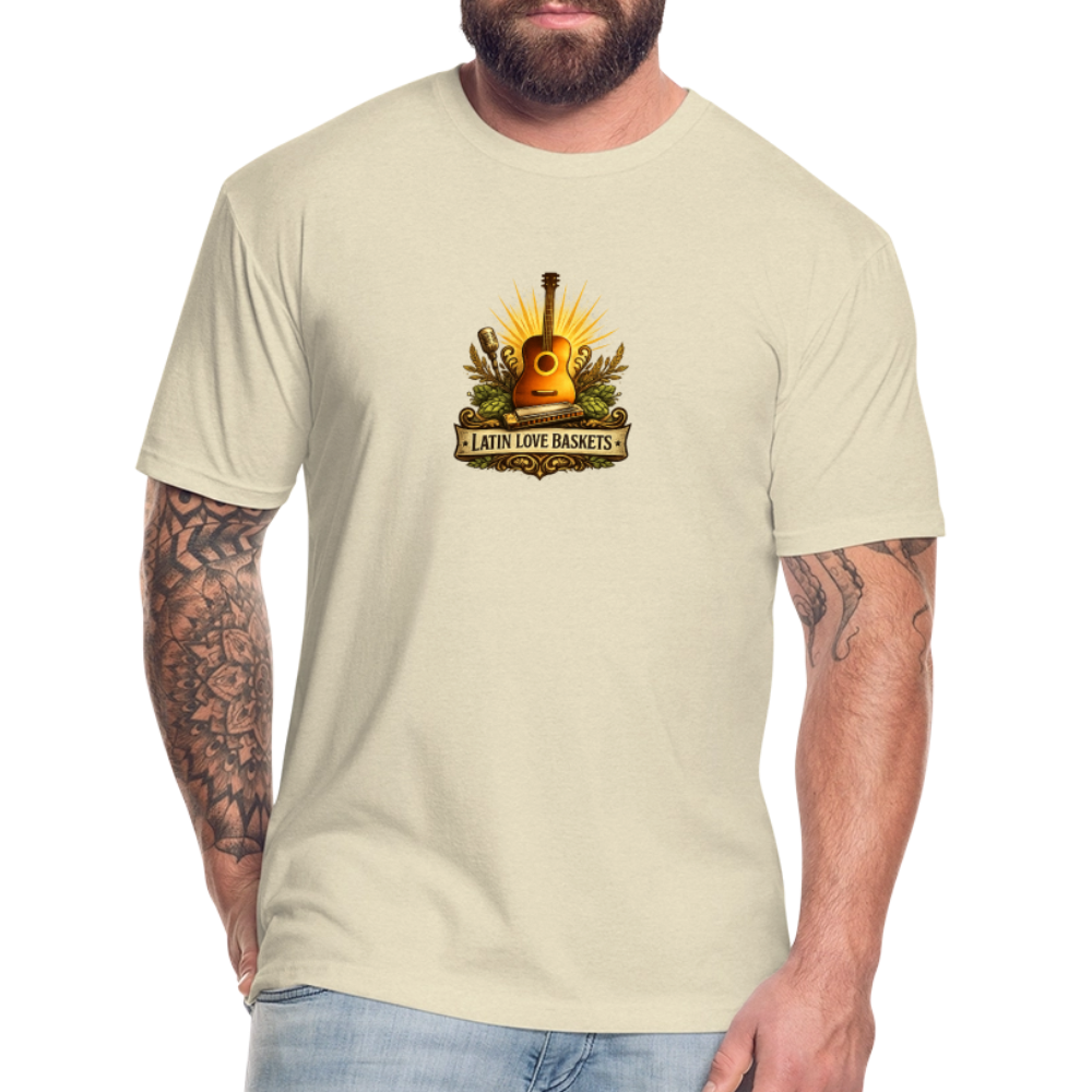 Latin Love Baskets T-Shirt - heather cream