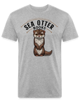 Sea Otter Books T-Shirt - heather gray