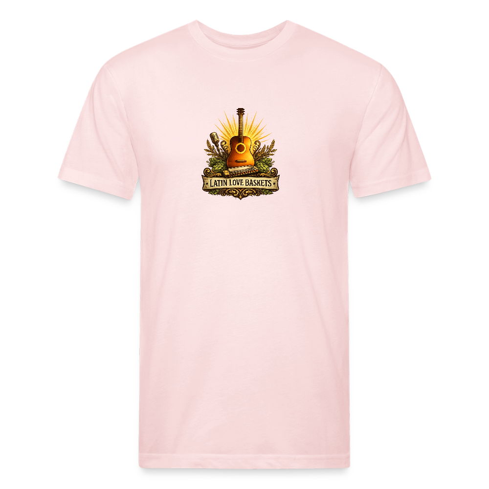 Latin Love Baskets T-Shirt - blush pink 
