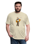 Opera Andy Fitted Cotton/Poly T-Shirt - heather cream