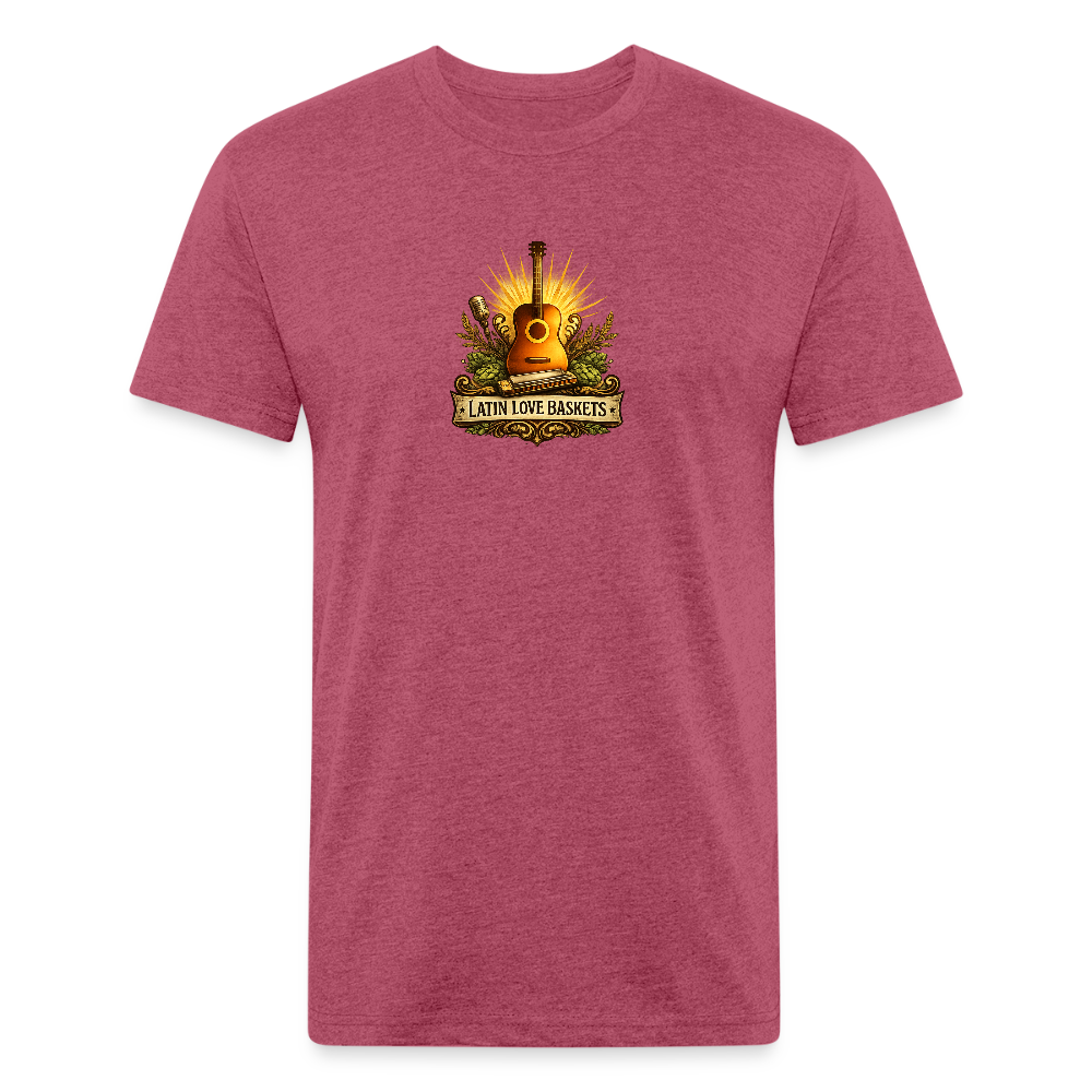 Latin Love Baskets T-Shirt - heather burgundy