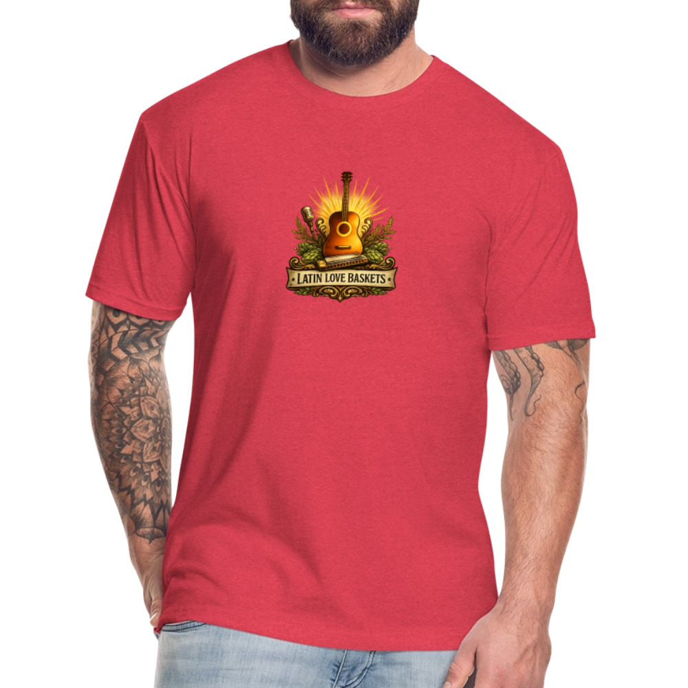 Latin Love Baskets T-Shirt - heather red