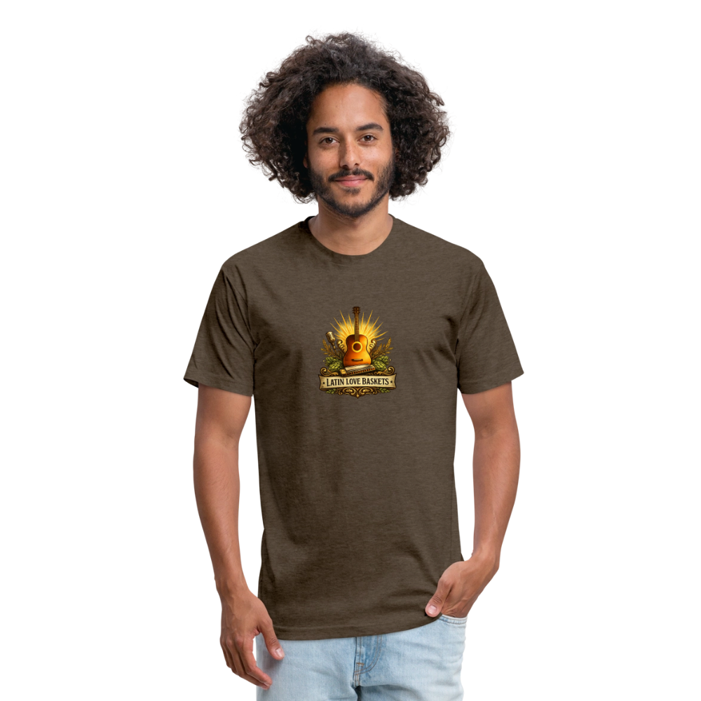 Latin Love Baskets T-Shirt - heather espresso