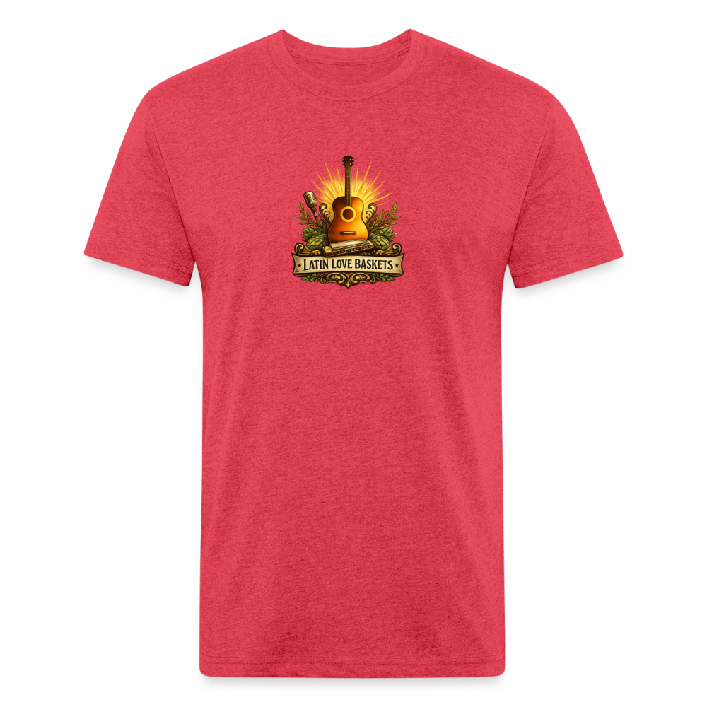 Latin Love Baskets T-Shirt - heather red