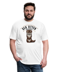 Sea Otter Books T-Shirt - white