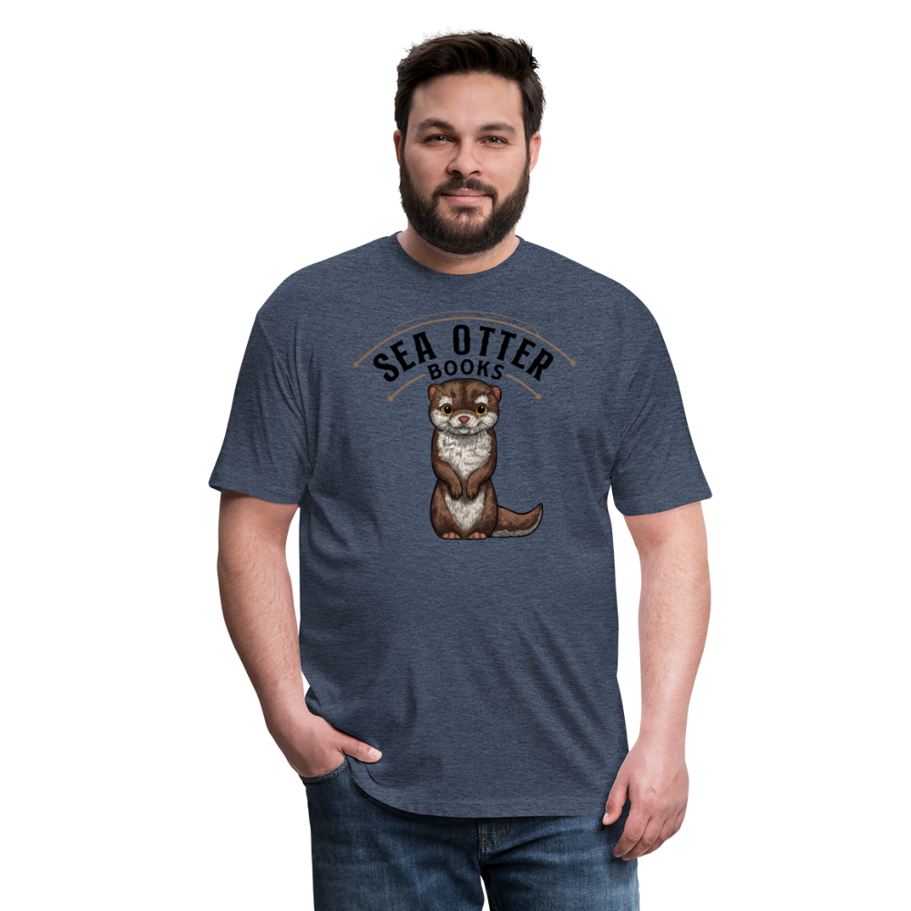 Sea Otter Books T-Shirt - heather navy