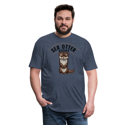 Sea Otter Books T-Shirt - heather navy