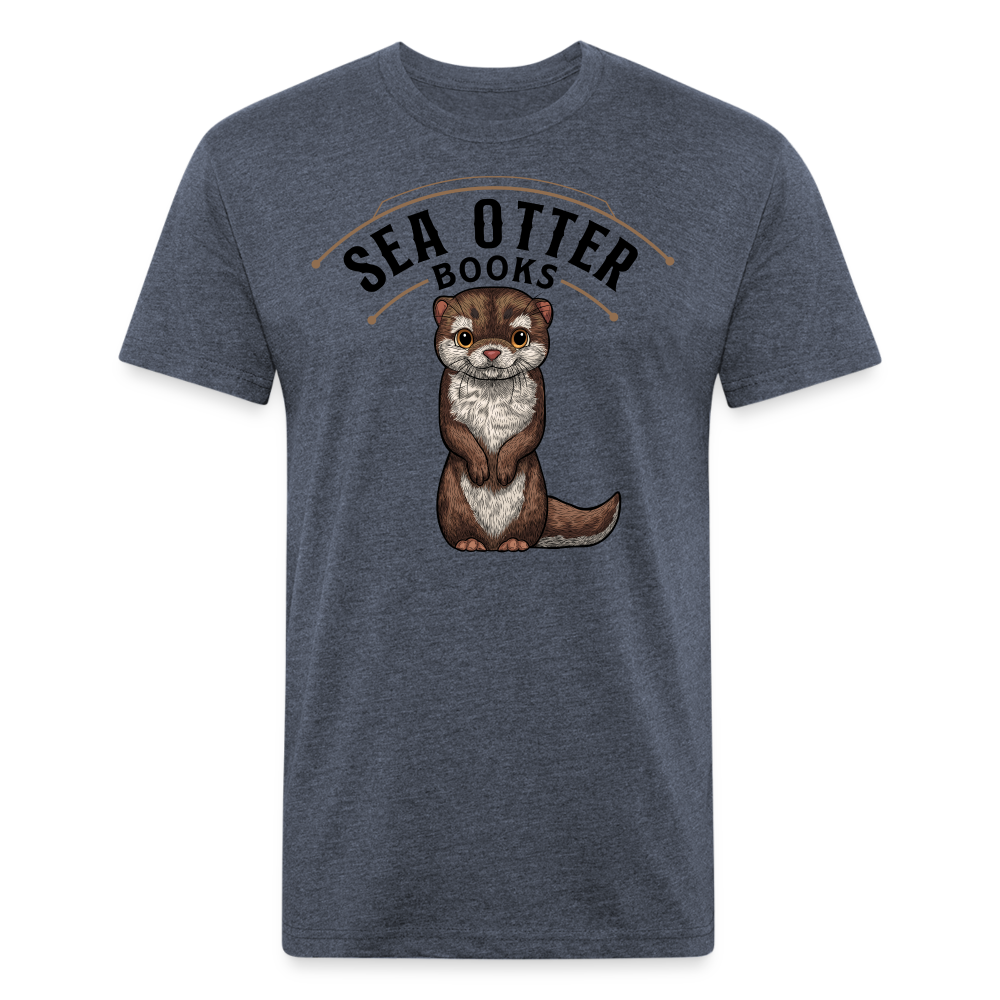 Sea Otter Books T-Shirt - heather navy