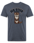 Sea Otter Books T-Shirt - heather navy