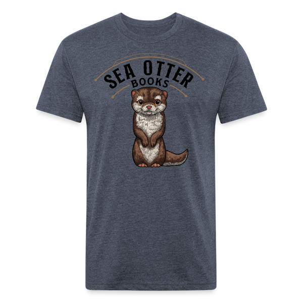 Sea Otter Books T-Shirt - heather navy