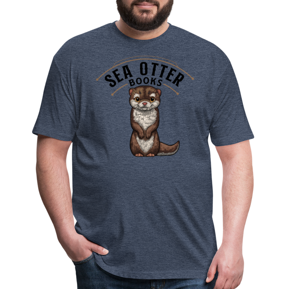 Sea Otter Books T-Shirt - heather navy