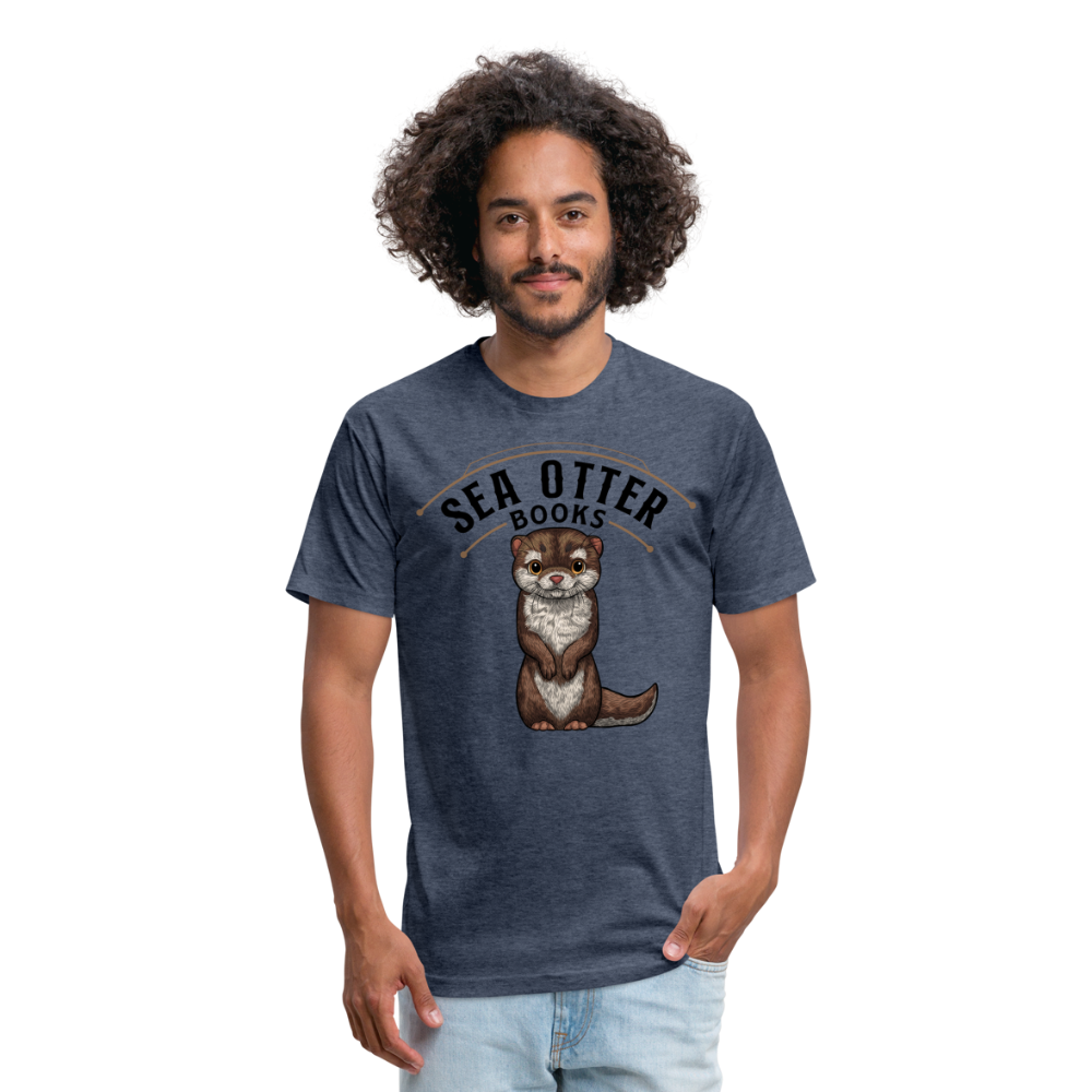 Sea Otter Books T-Shirt - heather navy