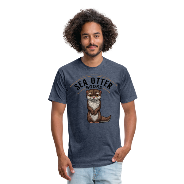 Sea Otter Books T-Shirt - heather navy