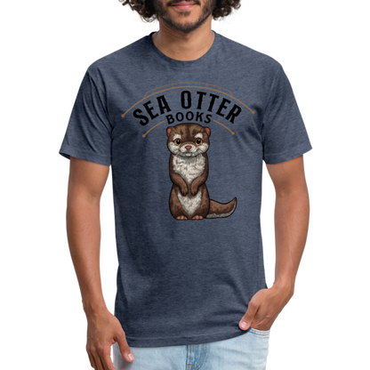 Sea Otter Books T-Shirt - heather navy