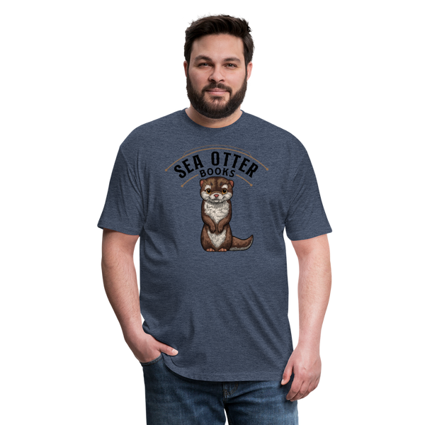 Sea Otter Books T-Shirt - heather navy