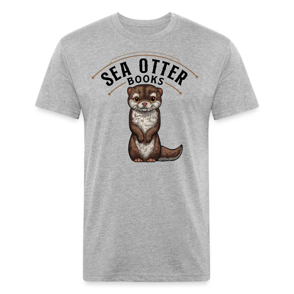 Sea Otter Books T-Shirt - heather gray