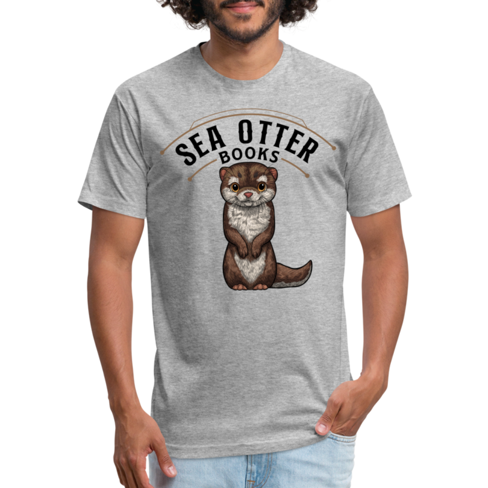 Sea Otter Books T-Shirt - heather gray