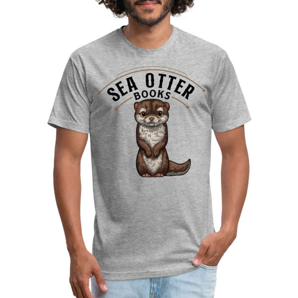 Sea Otter Books T-Shirt - heather gray