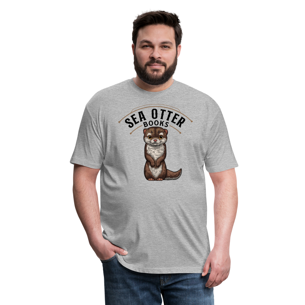 Sea Otter Books T-Shirt - heather gray