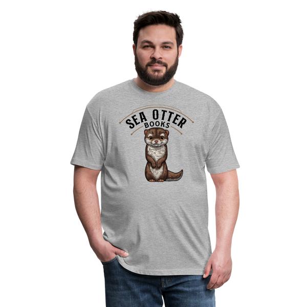 Sea Otter Books T-Shirt - heather gray