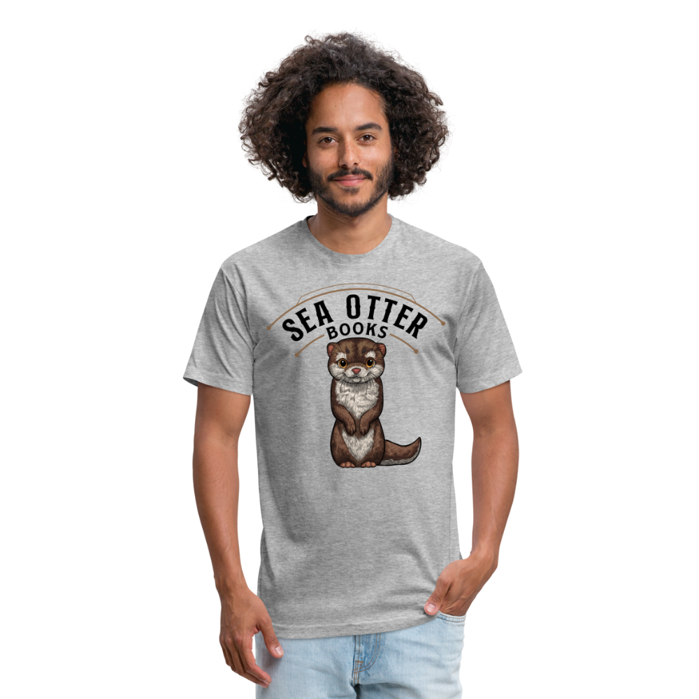 Sea Otter Books T-Shirt - heather gray
