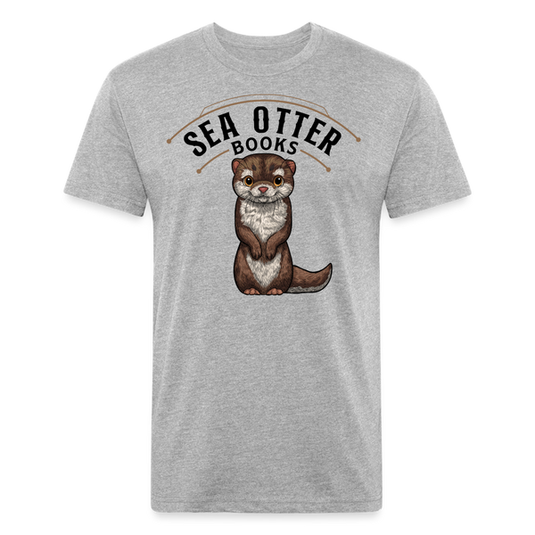 Sea Otter Books T-Shirt - heather gray