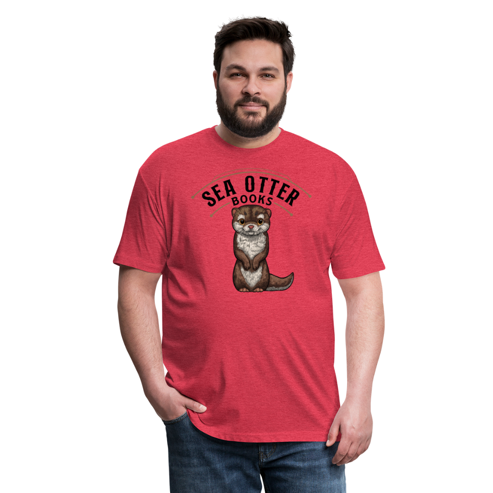 Sea Otter Books T-Shirt - heather red