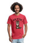 Sea Otter Books T-Shirt - heather red