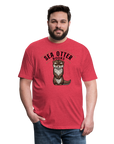 Sea Otter Books T-Shirt - heather red