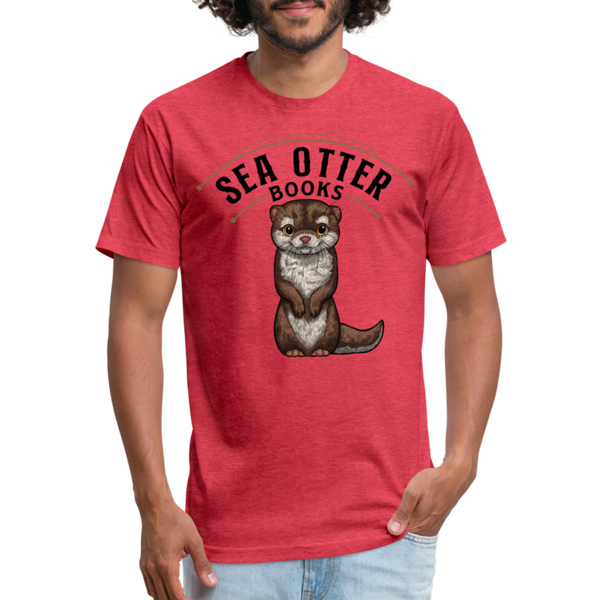 Sea Otter Books T-Shirt - heather red