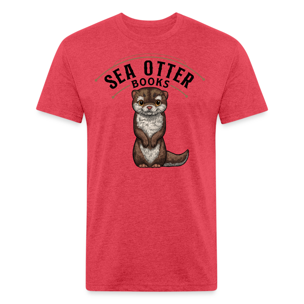 Sea Otter Books T-Shirt - heather red