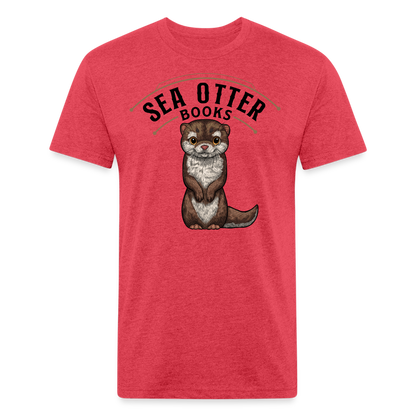 Sea Otter Books T-Shirt - heather red