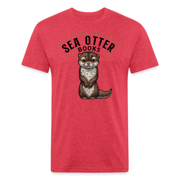 Sea Otter Books T-Shirt - heather red