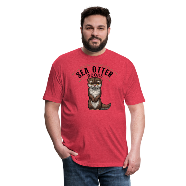 Sea Otter Books T-Shirt - heather red