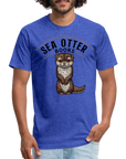 Sea Otter Books T-Shirt - heather royal