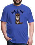 Sea Otter Books T-Shirt - heather royal