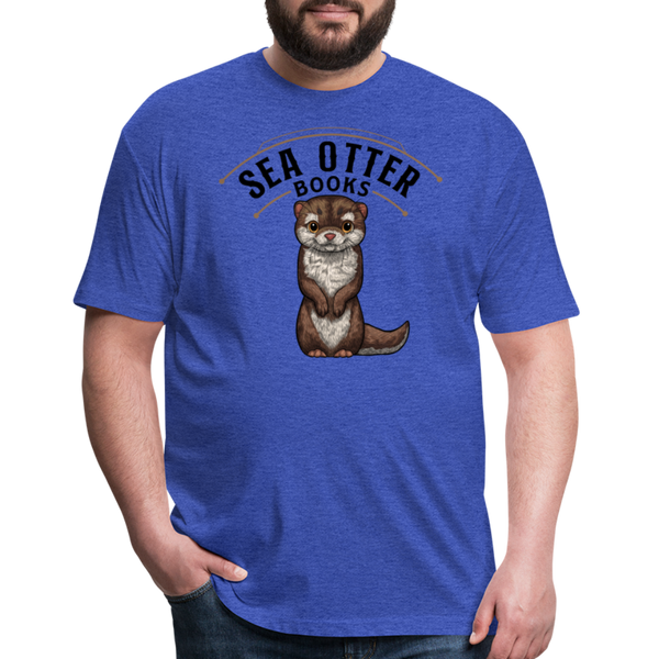 Sea Otter Books T-Shirt - heather royal