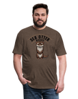 Sea Otter Books T-Shirt - heather espresso