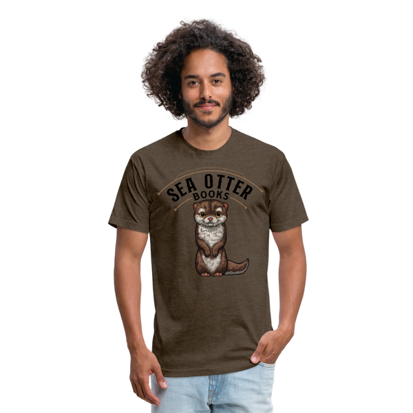 Sea Otter Books T-Shirt - heather espresso