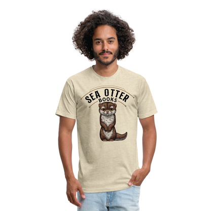 Sea Otter Books T-Shirt - heather cream