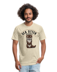 Sea Otter Books T-Shirt - heather cream